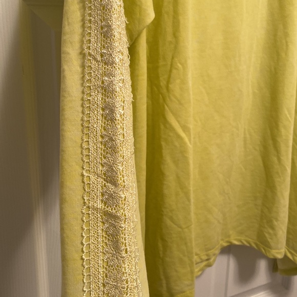 Brand New French Laundry “warm olive “ long sleeve, oversized top…size 2X - Picture 3 of 3